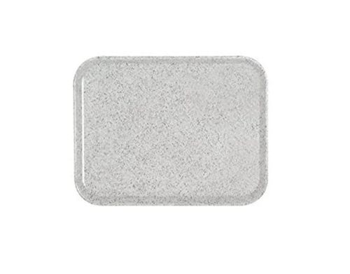 Kantinen Tablett 46 x 36 x 2,5 cm granitgrau Polyester