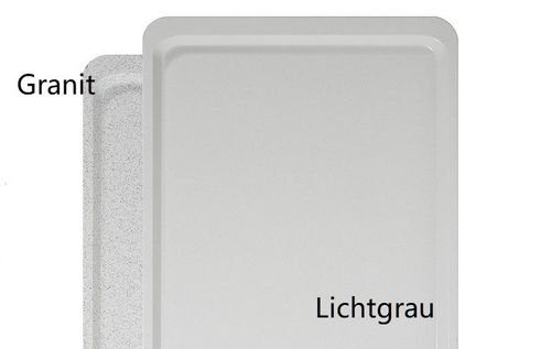 Tablett GN 1/2 granitgrau Polyester